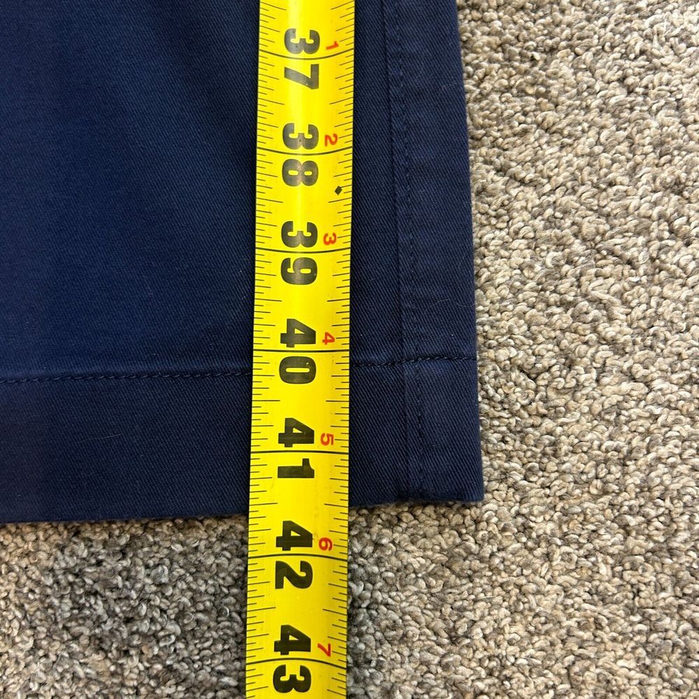 J.Crew Chino Pants Mens 39x32 Navy Blue Athletic Slim Straight Preppy Formal NWT - Picture 9 of 13